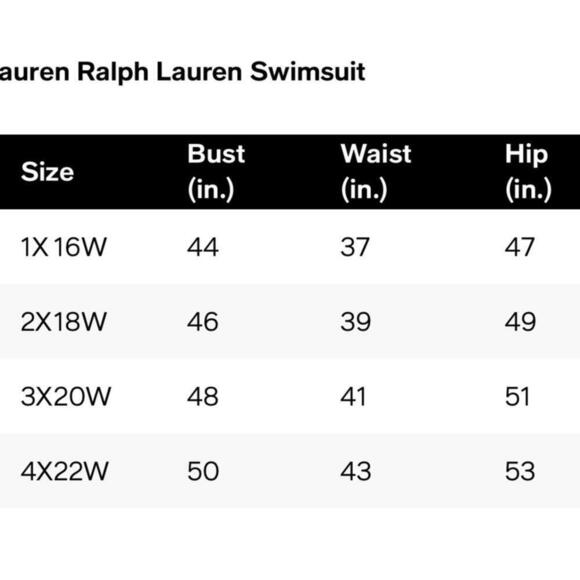 Lauren Ralph Lauren Plus Size Shadow Stripe OnePiece Swimsuit Ottoman - Picture 7 of 13